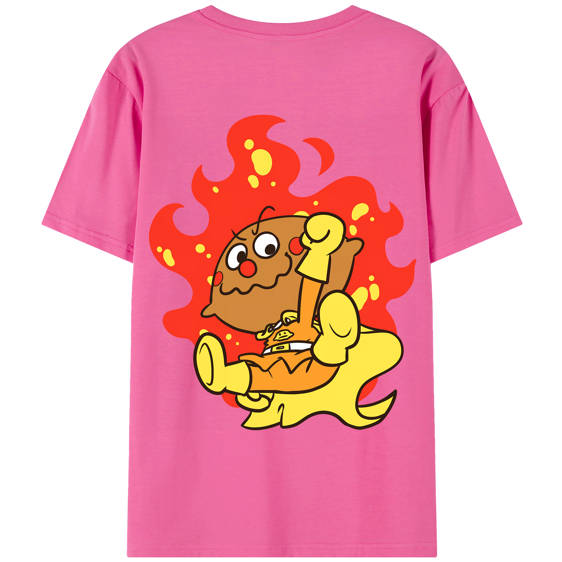 （画像用） アンパンマン Anpanman レディース半袖Tシャツ(バックプリント)
